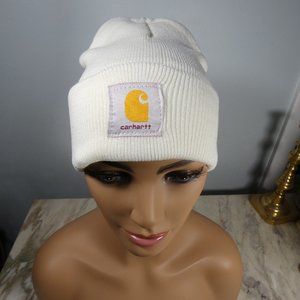 Carhartt Knit Cap Beanie Hat Ivory White *LAST ONE IN THIS COLOR*